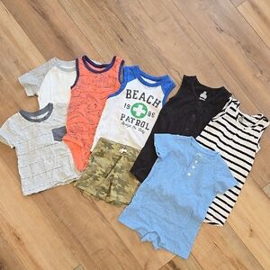 12-18 month baby boy warm weather bunlde